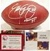 Eddie George Autographed Wilson NCAA Game Ball with Heisman 95 Inscription