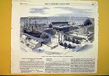 1851 LAUNCH ORINOCO WEST INDIA MAIL STEAMER SHIP DOCK