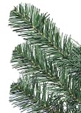 Barcana 4-Foot 150 Clear Light Ready Trim Wrap Around a Corner Right Side Up Christmas Tree