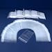 500 Poly Bag Clear Resealable Zipper Shipping Bags 3" x 4"