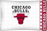 NBA Chicago Bulls Pillow case/logo - White (Standard)&nbsp;