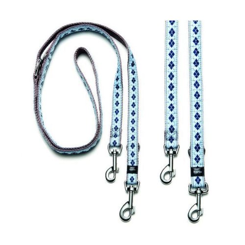 Karlie Art Joy Plus F&uuml;hrleine, 15 mm 200 cm Rhombus, blau Preisvergleich
