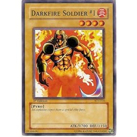 Darkfire Soldier #1 SDJ-010 1st Edition Yu-Gi-Oh Starter Deck Joey