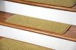 Dean Serged DIY Carpet Stair Treads (13) - Camel Plush 27" X 9" with Double-Sided Tape Included