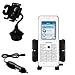 Netgear Skype Phone SPH101 Auto Getränkhalter Befestigung (mit Autoladegerät inklusive) - verwendet Gomadic TipExchange Technology