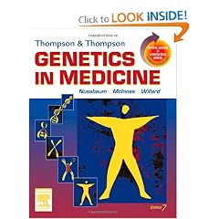 Thompson & Thompson Genetics in Medicine: With STUDENT CONSULT Online Access by Robert Nussbaum MD, Roderick R. McInnes MD  PhD  FRS(C) and Huntington F. Willard PhD