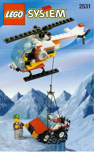 LEGO City Set #2531 Rescue Helicopter