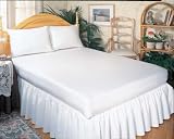 3 Gauge Vinyl Fitted Mattress Cover, 9-Inch Deep