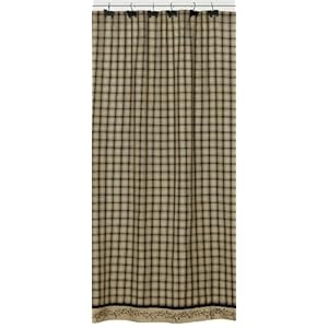 COUNTRY SHOWER CURTAINS - COUNTRY BEDDING, RUSTIC BEDDING, WESTERN