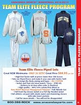 Anaconda Sports&reg; Team Elite Fleece Program Package Deal (Call 1-800-398-7625 to order)