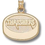 Atlanta Thrashers NHL Thrashers Puck Pendant (10kt)