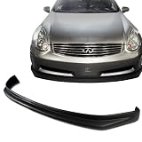 2003 - 2007 Infiniti G35 Coupe Polyurethane Front Spoiler Bumper Lip by RS Type