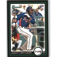 2010 Bowman Baseball Card # 200 Jason Heyward RC - Atlanta Braves (RC - Rookie Card) In A Protective Screwdown Case