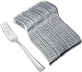 Mozaik Forks, Silver, 32-Count Forks (Pack of 6)