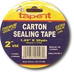 Extra Thick Carton Sealing Tape by Tape-It