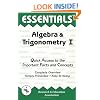 Algebra & Trigonometry I Essentials (Essentials Study Guides) (Vol 1)