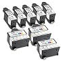 Kodak Compatible #10 Bulk Set of 8 Ink Cartridges: 5 Black & 3 Color For the EASYSHARE 5100, 5300 & 5500 Printers by LD Products - Our current Kodak 10 cartridges are not compatible with the ESP 7 & ESP 9 printers - Compatible cartridges coming soon!