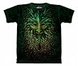 Green Man T-Shirt 100% Cotton Short Sleeve Shirt in Adult Sizes