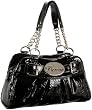 Dereon Handbags Tempo Croc-Print Satchel