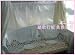 Vintage White Battenburg cotton valance/cafe curtain