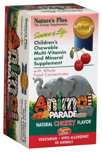 Nature's Plus - Animal Parade Cherry, 90 chewable tablets