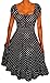 Funfash Plus Size Dress Polka Dots Rockabilly Retro Women's Dress Cocktail Dress