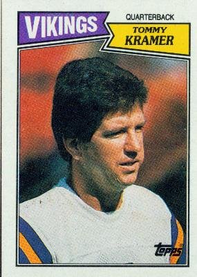 1987 Topps #199 Tommy Kramer - Minnesota Vikings (Football Cards)