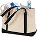 Standard Reusable Grocery Bag Black