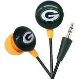 Zeikos Green Bay Packers Ear Bud Headphones