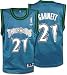 Kevin Garnett Blue Reebok NBA Replica Minnesota Timberwolves Youth Jersey