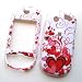 Pantech Matrix Pro C820 AT&T Snap On Protector Hard Case Image Cover Red Hearts