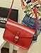 Jollychic Women's Retro Style Solid Color Crossbody Bags PU