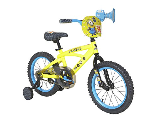 Lowest Prices! Minions Boys Dynacraft Bike, Yellow/Blue/Black, 16