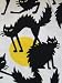 Alexander Henry Scare Boo Kitty Moon Halloween Fabric Yard