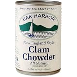 Bar Harbor All Natural New England Clam Chowder, 15-Ounce Cans (Pack of 6)