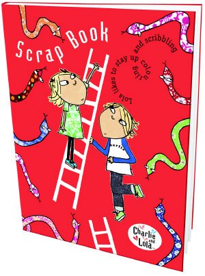 Charlie & Lola Snakes & Ladders Activity Scrap Book & Stickers