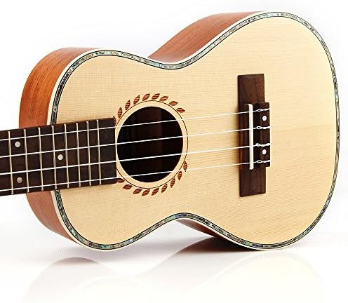 24 Inch Spruce Solid Wood Haiwaii Guitar Ukulele