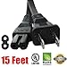 iMBAPrice® 15 Ft Long Power Cable for Samsung LED/LCD TV UN40EH5300, UN32EH5000, UN22F5000 and other models