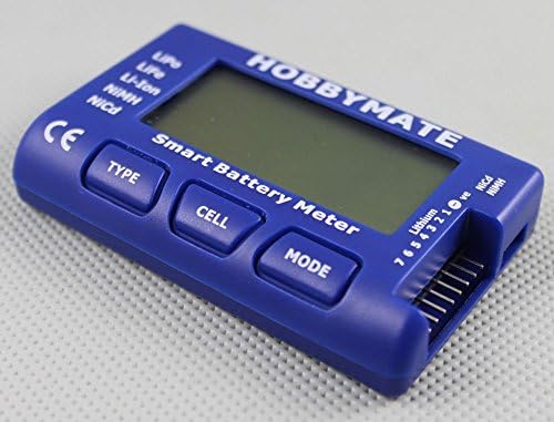 5 in 1 Hobbymate Battery Meter W/ Balance Discharge ESC,Servo PPM Tester