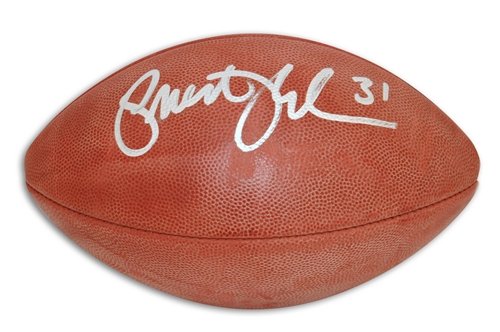 Priest Holmes Autographed/Hand Signed NFL Football