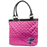 NHL Columbus Blue Jackets Pink Quilted Tote