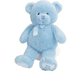 Gund Baby My First Teddy-Medium-Blue