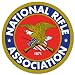 NRA National Rifle Association bumper sticker 4" x 4"