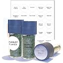 Spice Jar Circular Labels 140-Set Clear - Shop At Clares #SPLCIR-Cle