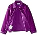 Columbia Big Girls' Benton Springs III Overlay Fleece, Foxglove/Bright Plum, Medium