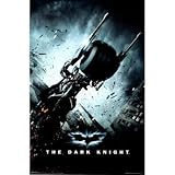 The Dark Knight Movie (Bat Bike) Poster Print