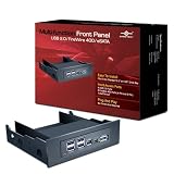 Vantec Multi-Function Front Panel with USB 2.0/FireWire 400/eSATA Ports (UGT-IH100)