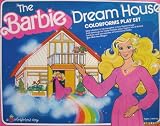 The BARBIE DREAM HOUSE COLORFORMS Play Set w Inside & Outside Play (1979)