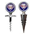 Philadelphia Phillies MLB Cork Screw and Wine Bottle Topper Set