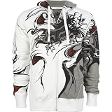 FOX Encore Mens Hoodie - White/Grey